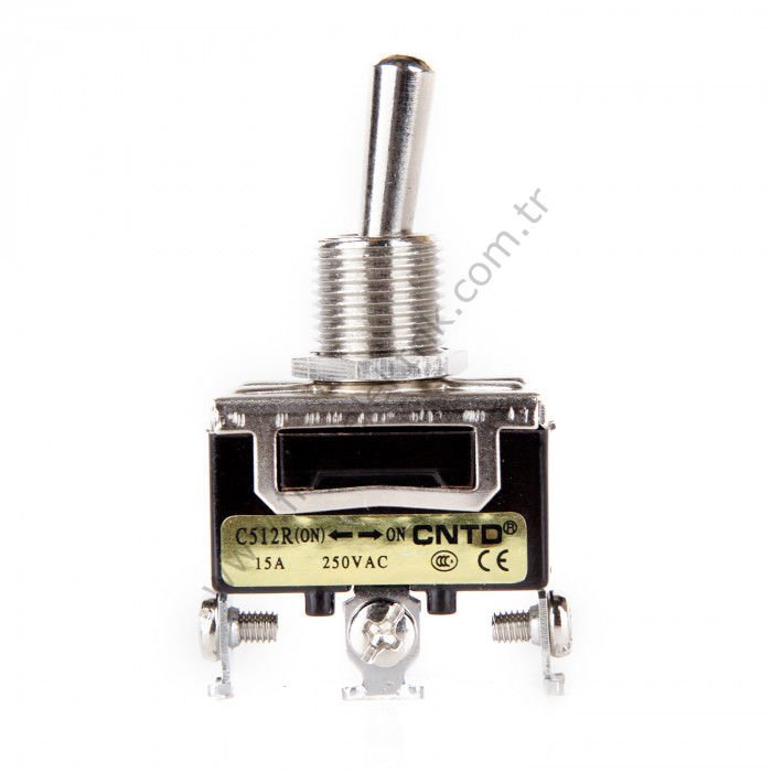 Cntd C5R12B C5 Serisi (15Amper)- Tek Kutuplu Toggle Anahtar