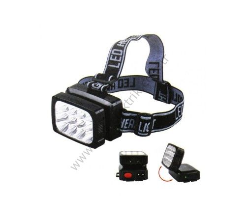 Watton WT-064 12 Ledli Güçlü Şarjlı Kafa Lambası