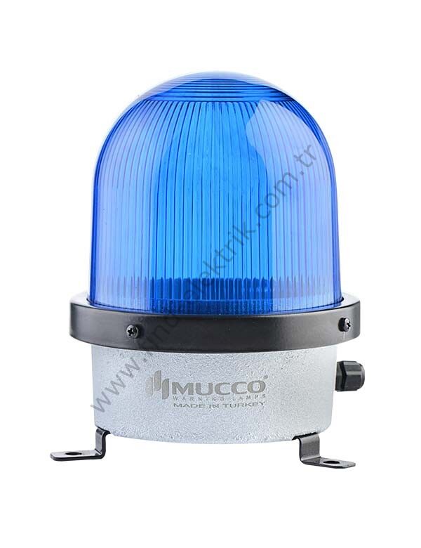 Mucco SNT-D12522-KFS-4 D Serisi Kafesli Endüstriyel İkaz Lambası 85-260V AC/DC