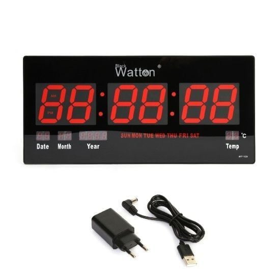 Watton WT-109 Dijital Duvar Ve Masa Saati