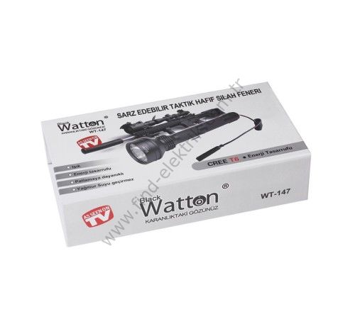Watton WT-147 Güçlü Profesyonel Tüfek Feneri