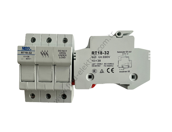 Miro RT18-32 10X38MM Üçlü Sigorta Yuvası (3P)