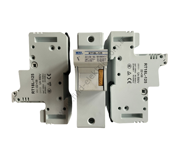 Miro 18L-125 22X58MM Tekli Sigorta Yuvası (1P)