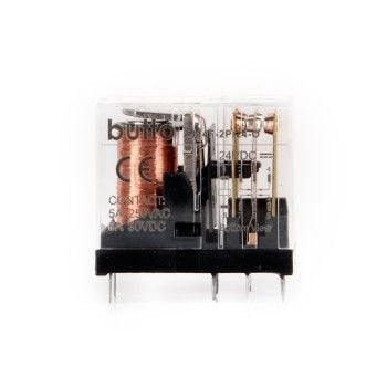 Butto 14F-2P/024DC (40.52-024DC) 14F-2P (40.52) Serisi Röle Kontak 2CO 5A 8 Pin