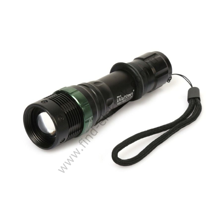 Watton WT-267 Q5 Led Güçlü Pilli El Feneri