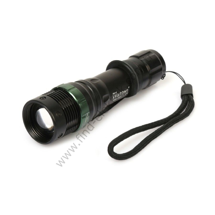 Watton WT-267 Q5 Led Güçlü Pilli El Feneri