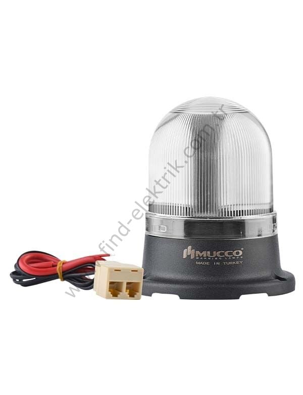Mucco SNT-115-PH-5 100 Serisi Telefon Bağlantılı Tepe Lambası 12-24V AC/DC