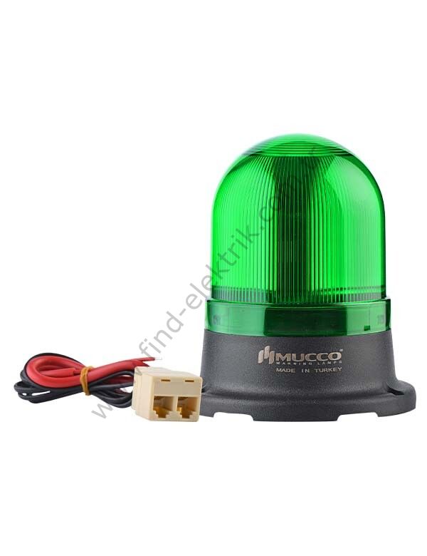 Mucco SNT-125-PH-2 100 Serisi Telefon Bağlantılı Tepe Lambası 85-260V AC/DC