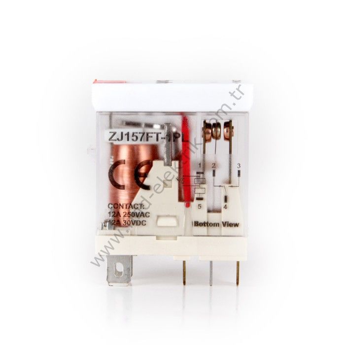 Butto 157FT-2PL 220AC 157FT (G2R-2-SN) Serisi Röle Kontak 1CO-8A 8 Pin Ledli