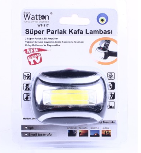Watton WT-317 Ultra Smd Kafa Feneri