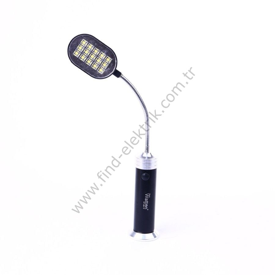 Watton WT-324 Gün Işığı Ve Beyaz Mıknatıslı Pilli Lamba