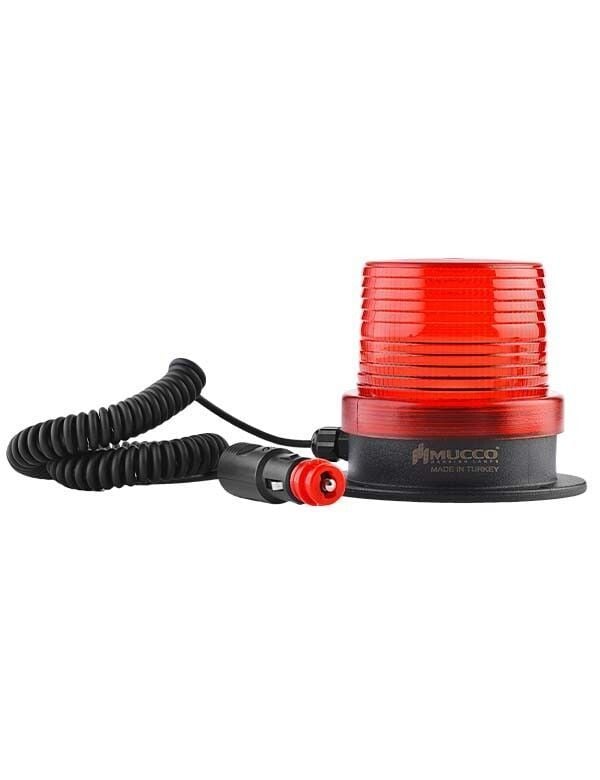 Mucco SNT-F915-B-1 Mıknatıslı Çakmak Fişli Buzzer Çakar Tepe Lambası
