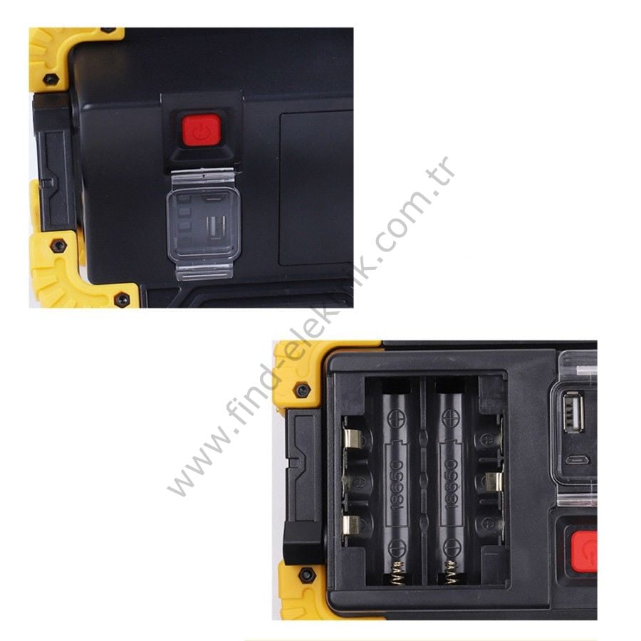 Watton WT-330 750 Lümen Powerbank Şarjlı Işıldak
