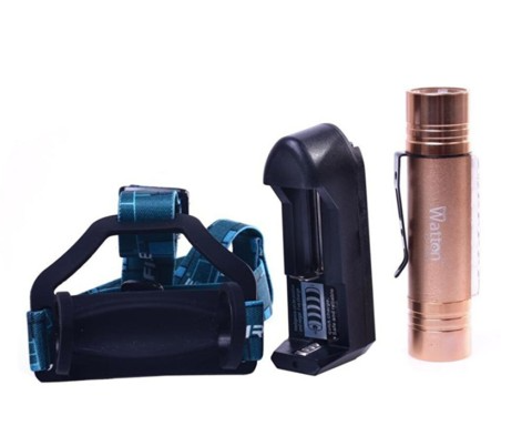 Watton WT-360 Kafa Lambası Güçlü El Feneri