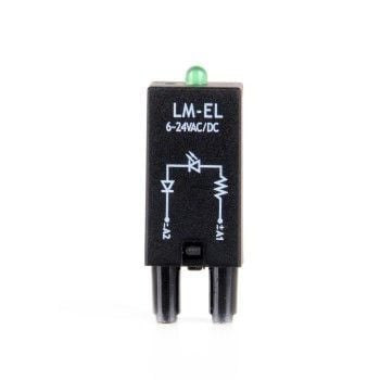 Butto HF-EL 6-24VDC (LM-CF) Röle Soket Led Modulü