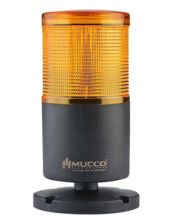Mucco SNT-7012-S1-3 Sarı Tabana Montaj Işıklı Kolon Sabit 220V AC