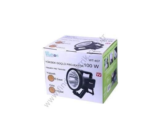 Watton WT-407 En Yüksek Işık En Fazla Dayanıklı Büyük Fener
