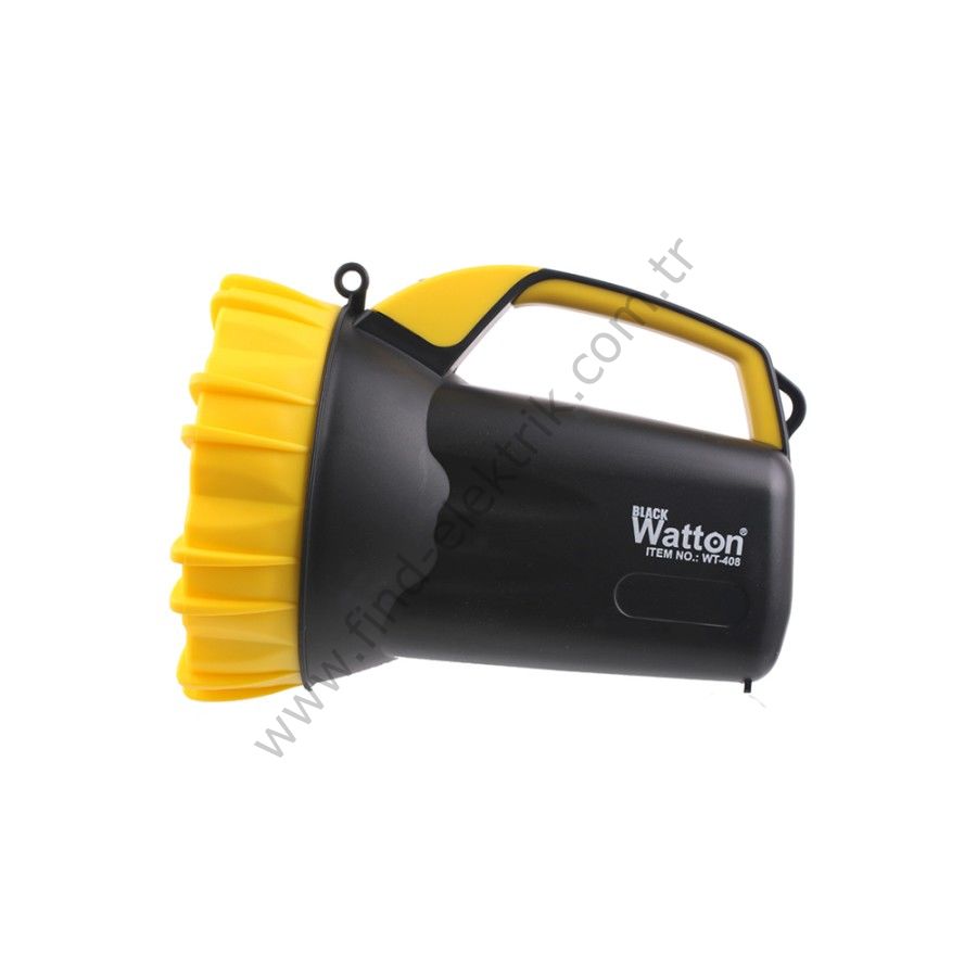 Watton WT-408 Profesyonel Avcı Büyük Feneri Gün Işığı Sarı Renk