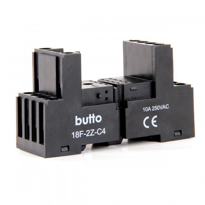 Butto 18F-2Z-C4 (SC-52) 18F (SC-5) Serisi Röle Soketleri
