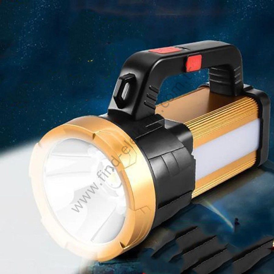 Watton WT-615  Mod Şarjlı El Feneri Projektör Tipi