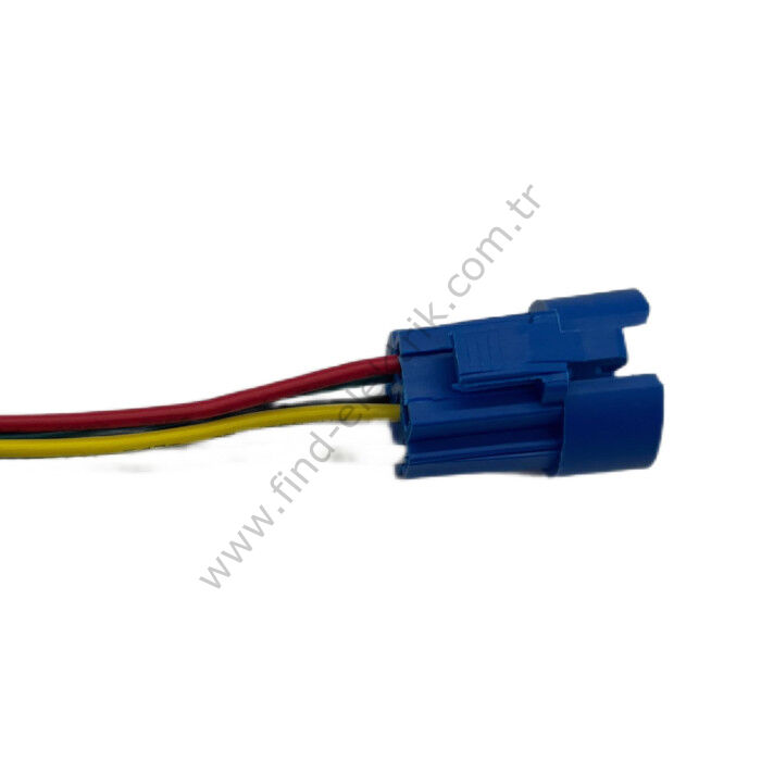 EGT19-5P-15 19mm Kablolu Metal Buton Soketi