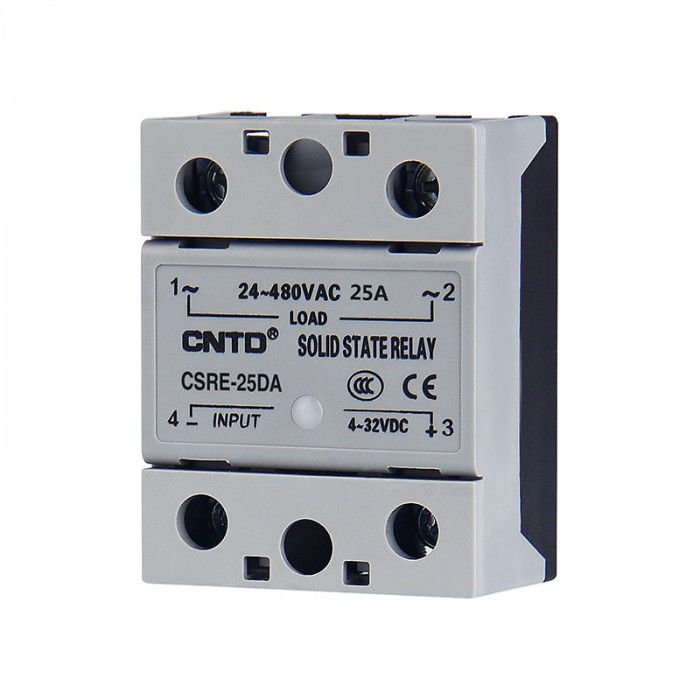 Cntd CSR-25DA CNTD DC-AC 1Faz SSR Giriş:3-32V DC Çıkış: 24-480V AC