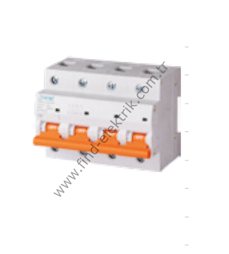 Tense SGB-63-1004 MCB 4P 10A 4.5 kA Otomatik Sigorta