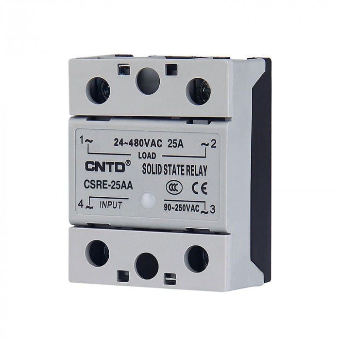 Cntd CSR-80DA CNTD DC-AC 1Faz SSR Giriş:3-32V DC Çıkış: 24-480V AC