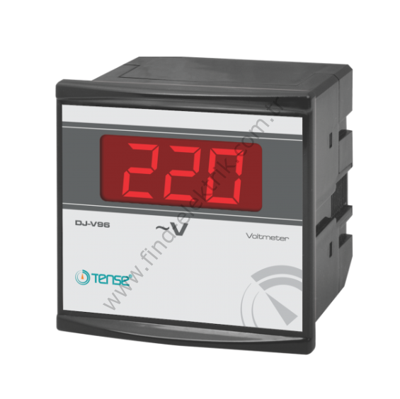 Tense DJ-V96 3 Hane LED Display Ekranlı Voltmetre
