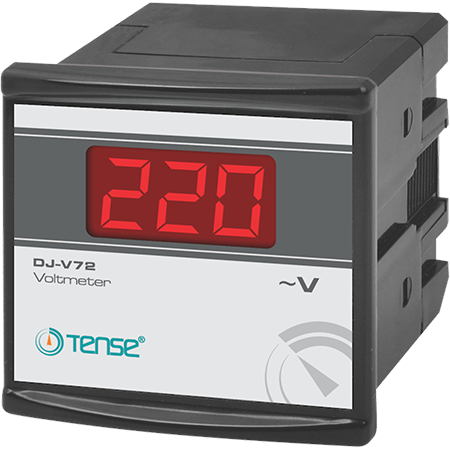 Tense DJ-V72 3 Hane LED Display Ekranlı Voltmetre