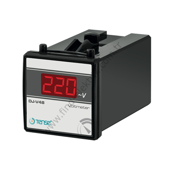 Tense DJ-V48 3 Hane LED Display Ekranlı Voltmetre
