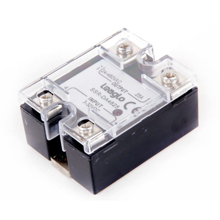 Leaglo DA-48120 DC-AC 1 Faz SSR Giriş:3-32V DC Çıkış: 24-480V AC 120 Amper