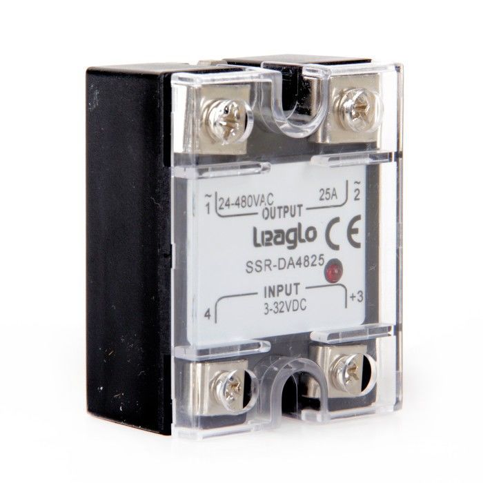 Leaglo DA-4840  DC-AC 1 Faz SSR Giriş:3-32V DC Çıkış: 24-480V AC 40 Amper