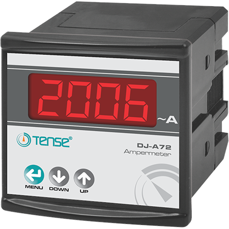Tense DJ-A72 4 Hane LED Display Ekranlı Ampermetre