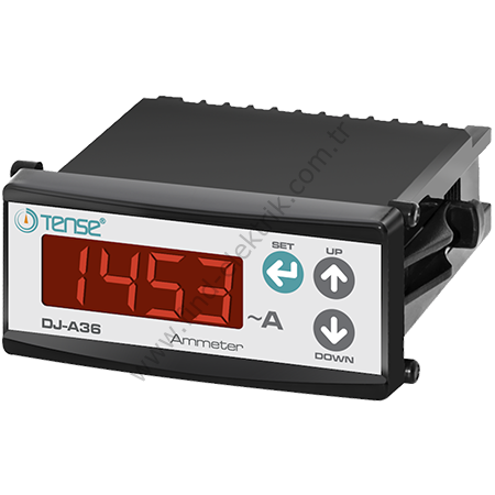 Tense DJ-A36 4 Hane LED Display Ekranlı Ampermetre