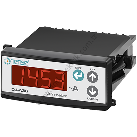 Tense DJ-A36 4 Hane LED Display Ekranlı Ampermetre