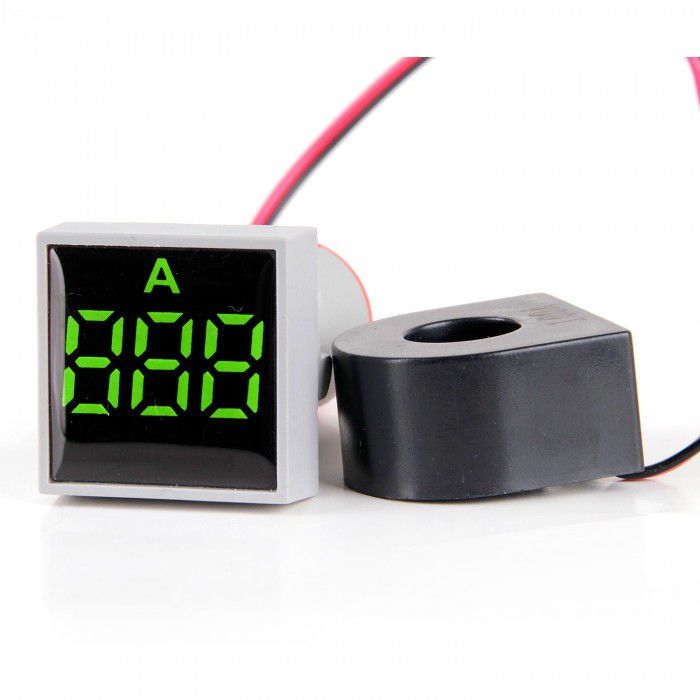 Leaglo AD22-22AM-S-AC-G AC LED Ampermetre