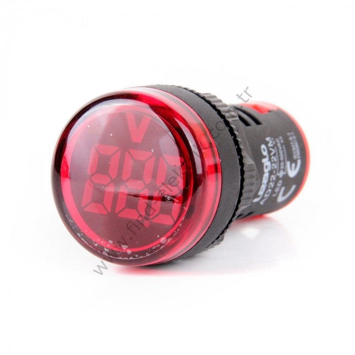 Leaglo AD22-22VM-AC-R AC LED Voltmetreler