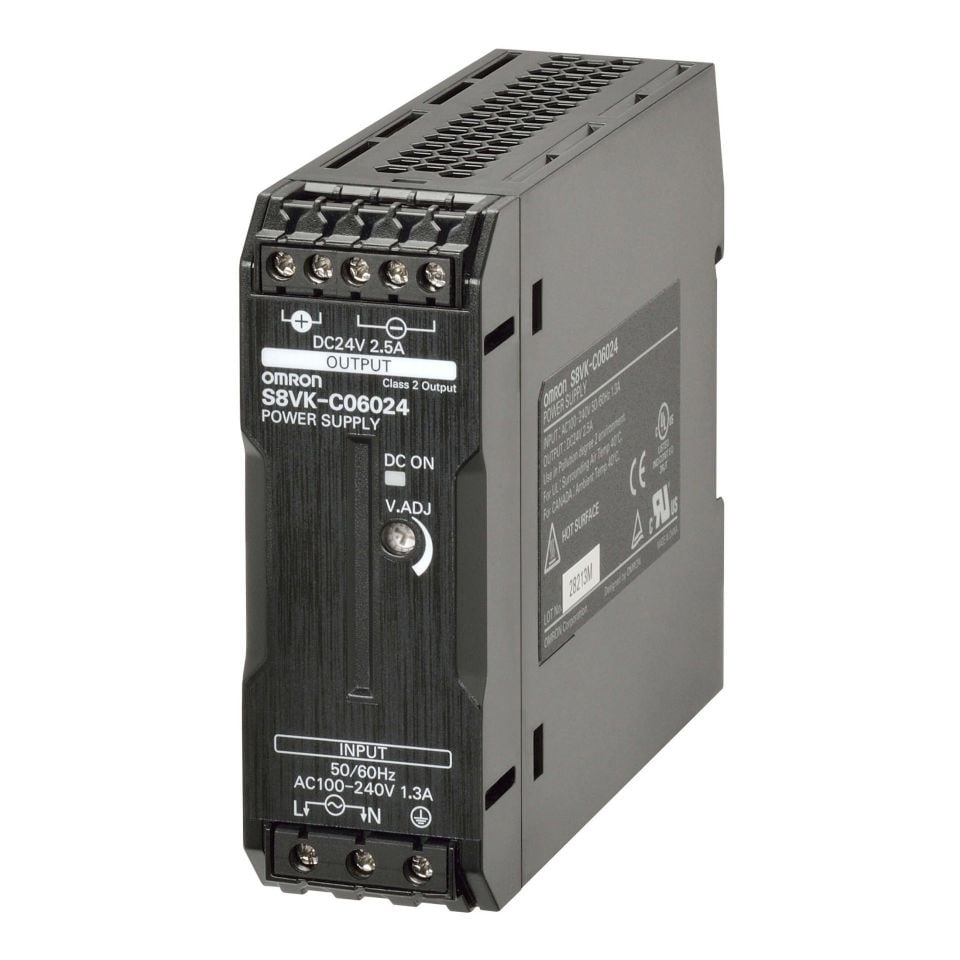 Omron S8VK-C06024 24V DC 2,5A Güç Kaynağı