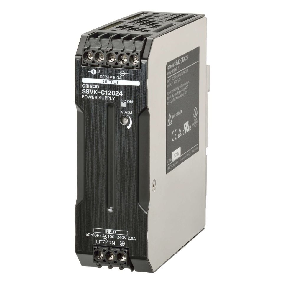 Omron S8VK-C12024 24V DC 5A Güç Kaynağı