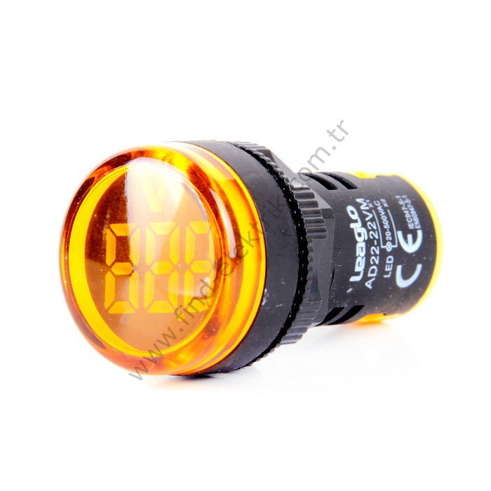 Leaglo AD22-22VM-AC-Y AC LED Voltmetreler