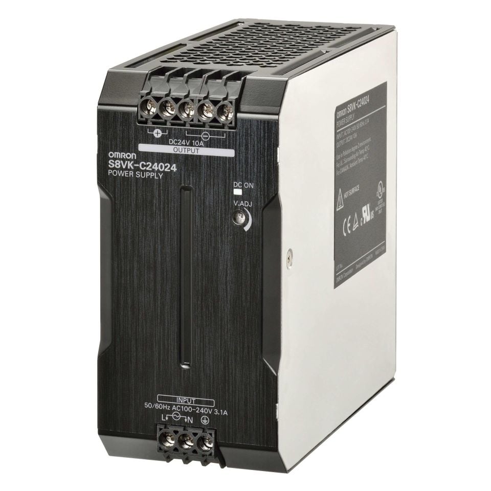 Omron S8VK-C24024-24V DC 10A Güç Kaynağı