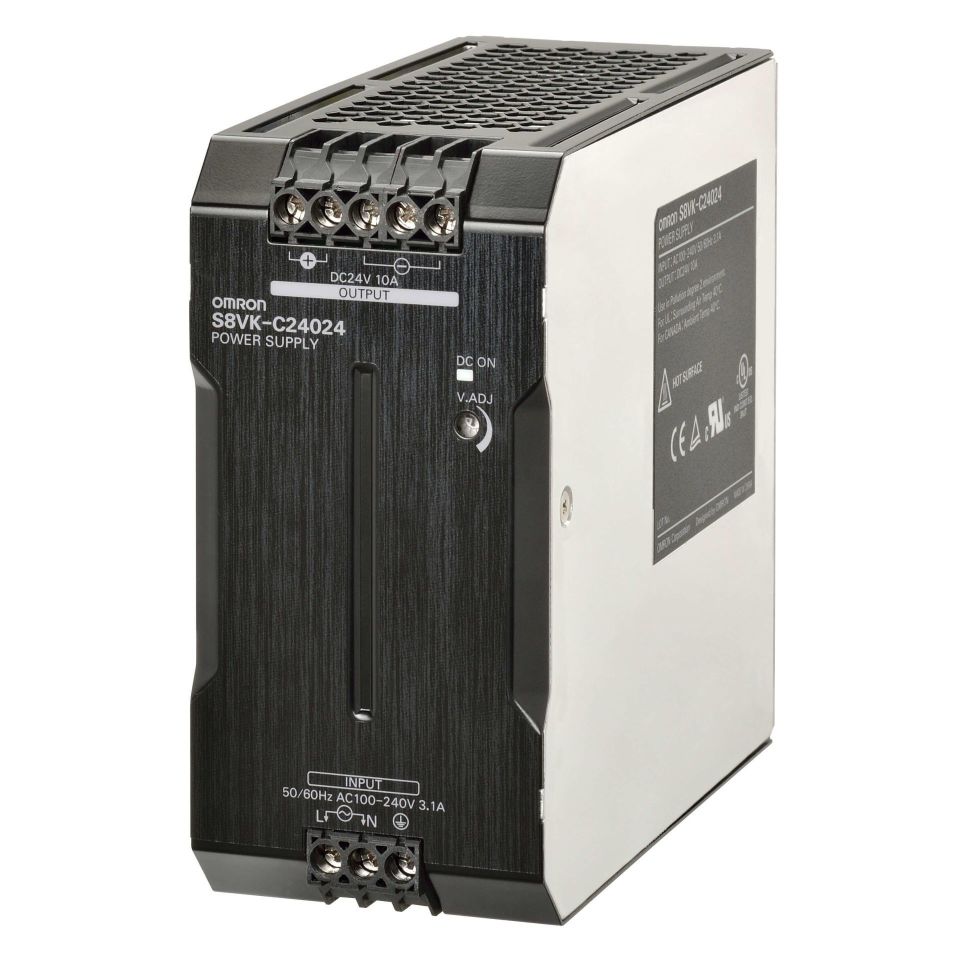 Omron S8VK-C24024-24V DC 10A Güç Kaynağı