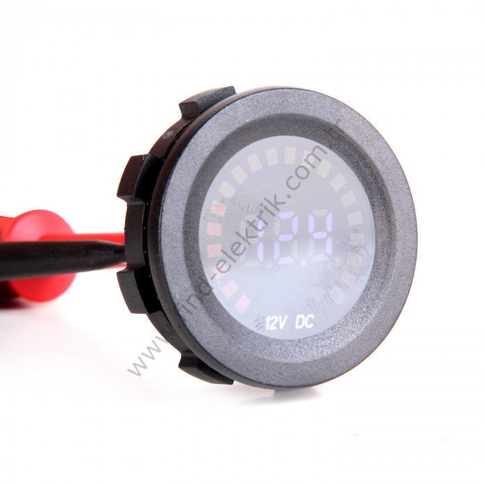 Leaglo GV30-BAR-B DC LED Su Geçirmez Tip Voltmetreler (Marin)
