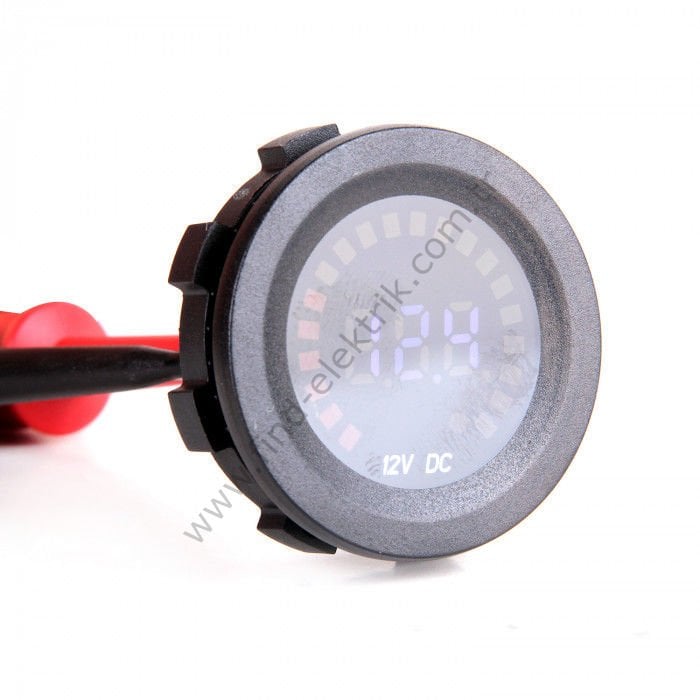 Leaglo GV30-BAR-B DC LED Su Geçirmez Tip Voltmetreler (Marin)