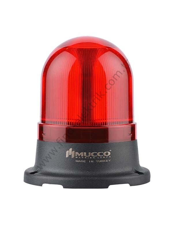 ası Flaşör 40-260V AC/DC Kırmızı Işık