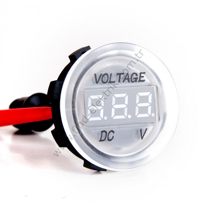 Leaglo GV30-W-B DC LED Su Geçirmez Tip Voltmetreler (Marin)