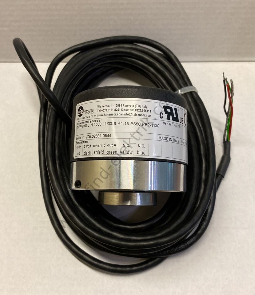 Tekel TKW6151C.N.1000.11/30.S.K1.15.PS50.PP2-1130. Tekel (İtalSensör) Encoder