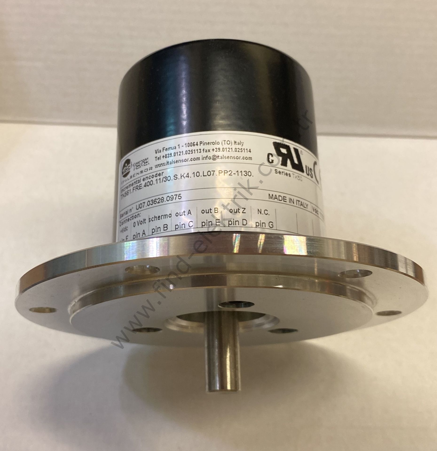 Tekel TK561.FRE.400.11/30.S.K4.10.L07.PP2-1130. Tekel (İtalSensör) Encoder