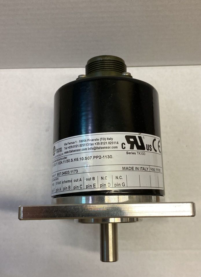 Tekel TK120.F.1024.11/30.S.K6.10.S07.PP2-1130. Tekel (İtalSensör) Encoder